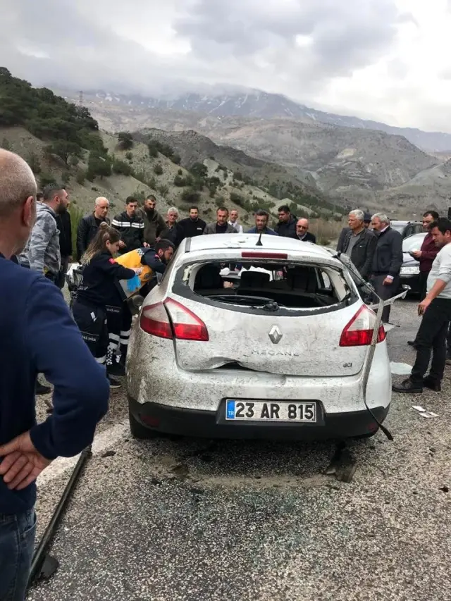 Malatya�da trafik kazasında bebek öldü, 3 kişi yaralandı haberi