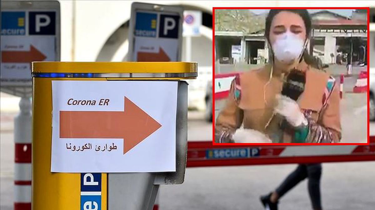 Muhabir, canlı yayında koronavirüs sebebiyle bir anda yere yığıldı