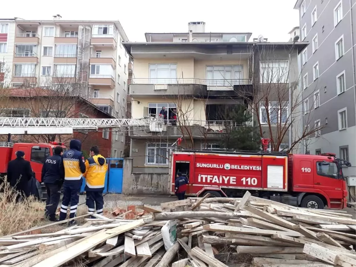 Sungurlu�da ev yangını korkuttu Haberler