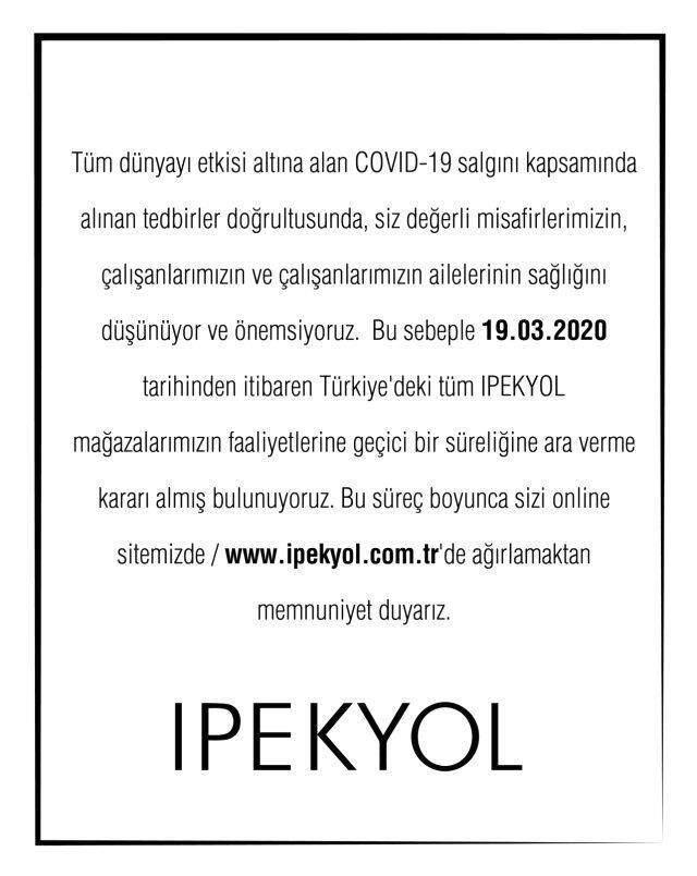 5 büyük tekstil markası, koronavirüs nedeniyle tüm mağazalarını kapatma kararı aldı