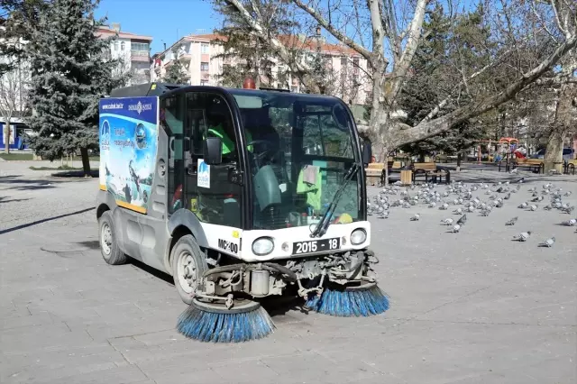 Çubuk ilçesinde koronovirüs tedbirleri