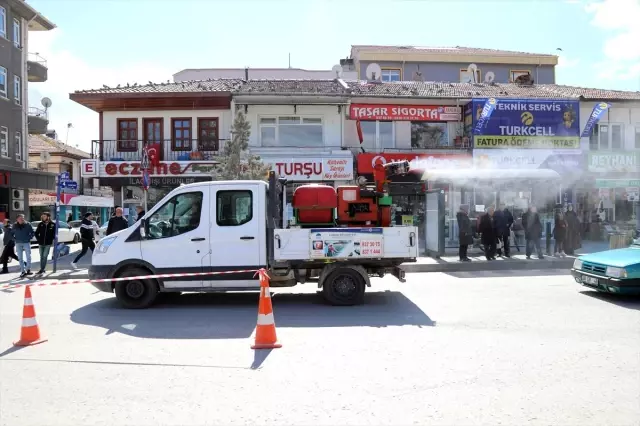 Çubuk ilçesinde koronovirüs tedbirleri