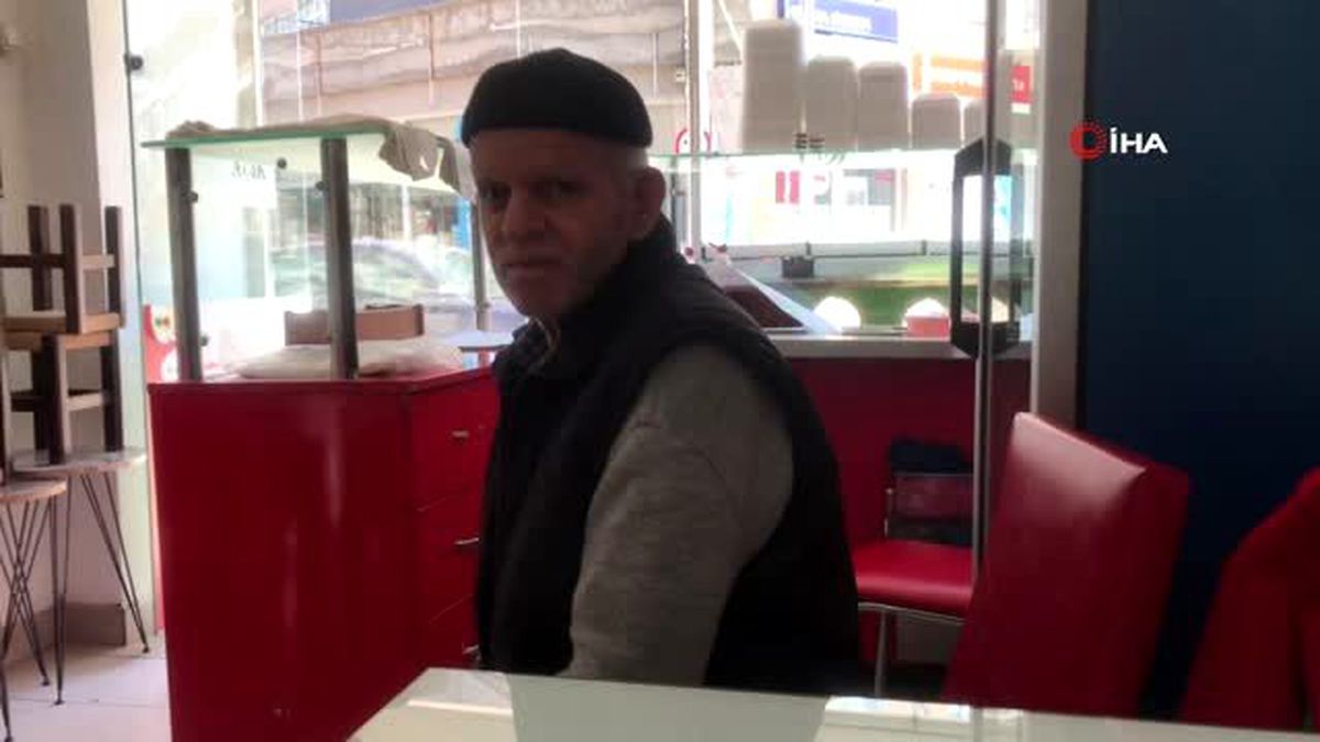 Esnafın dikkatiyle yönünü şaşıran yaşlı adam evine götürüldü