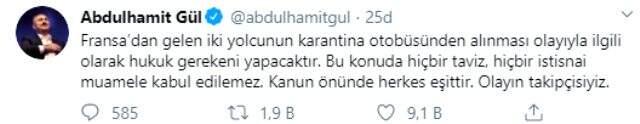 İçişleri Bakanı Soylu, yurt dışından gelen yolcunun otobüsten indirilmesiyle ilgili açıklama yaptı: Gereği yapılıyor