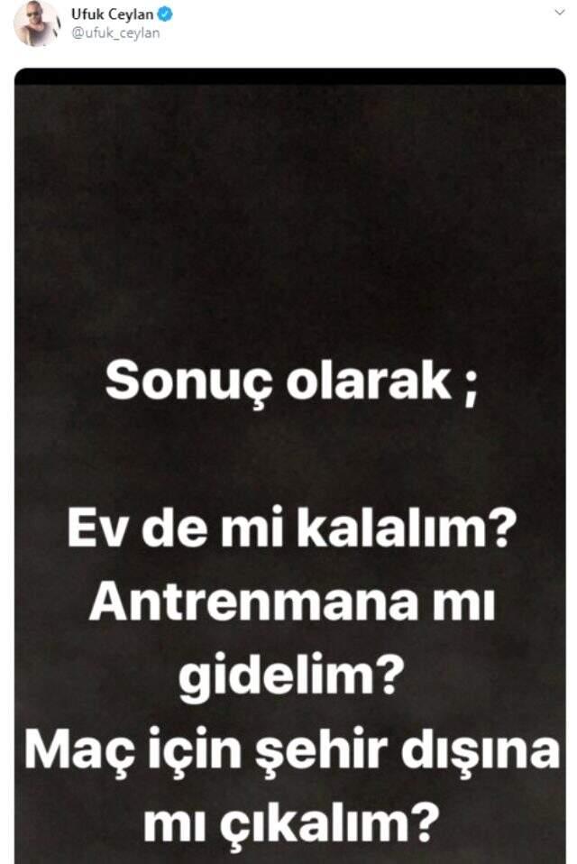 Süper Lig ve TFF 1. Lig'de maçların devam etmesine, futbolcular tepki gösterdi