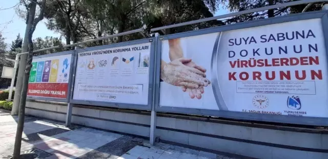 Yunusemre'de virüs seferberliği sürüyor Yunusemre'de virüs seferberliği sürüyor