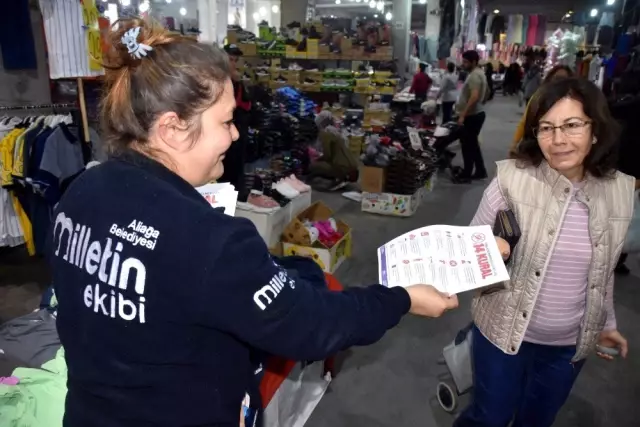 Aliağa'da panik yok tedbir var Aliağa'da panik yok tedbir var