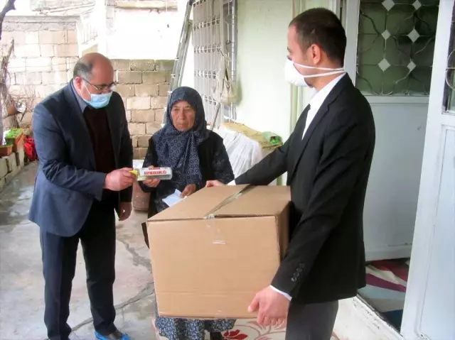 Araban�da yaşlı vatandaşların evleri dezenfekte edildi haberi fotografı