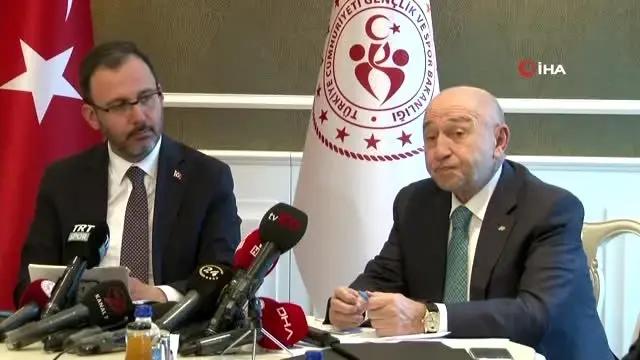 Bakan Kasapoğlu: 'Liglerin ertelenmesine birlikte karar verdik' -2- Bakan Kasapoğlu: 'Liglerin ertelenmesine birlikte karar verdik' -2-