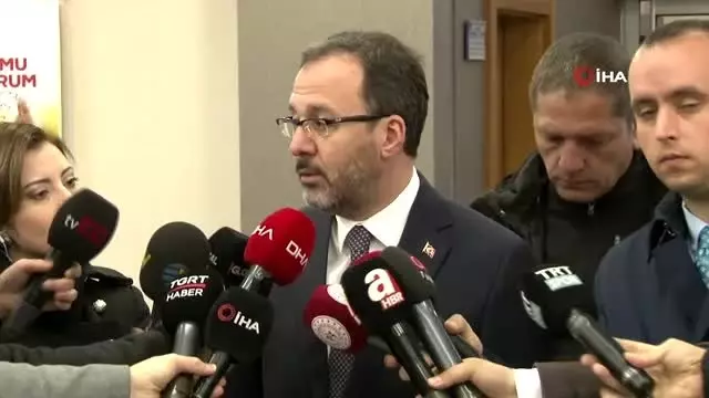 Bakan Kasapoğlu: 'Türk sporunun irtifa kaybetmemesi adına neler planlıyorlar onları konuşacağız'
