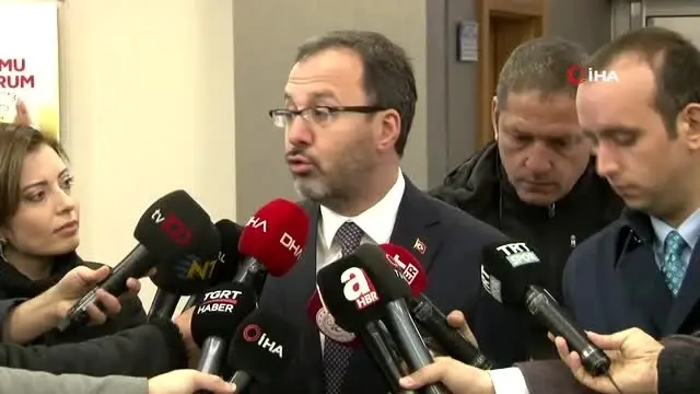 Bakan Kasapoğlu: 'Türk sporunun irtifa kaybetmemesi adına neler planlıyorlar onları konuşacağız' Bakan Kasapoğlu: 'Türk sporunun irtifa kaybetmemesi adına neler planlıyorlar onları konuşacağız'