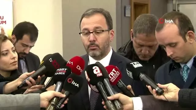 Bakan Kasapoğlu: 'Türk sporunun irtifa kaybetmemesi adına neler planlıyorlar onları konuşacağız' Bakan Kasapoğlu: 'Türk sporunun irtifa kaybetmemesi adına neler planlıyorlar onları konuşacağız'