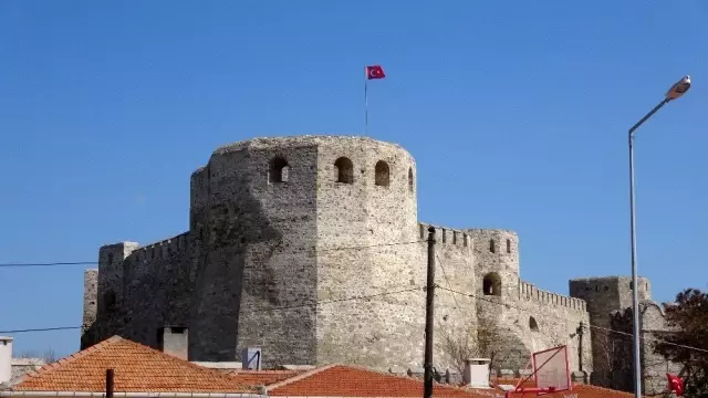 Bozcaada'da korona virüs önlemi Bozcaada'da korona virüs önlemi