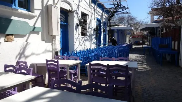 Bozcaada'da korona virüs önlemi Bozcaada'da korona virüs önlemi