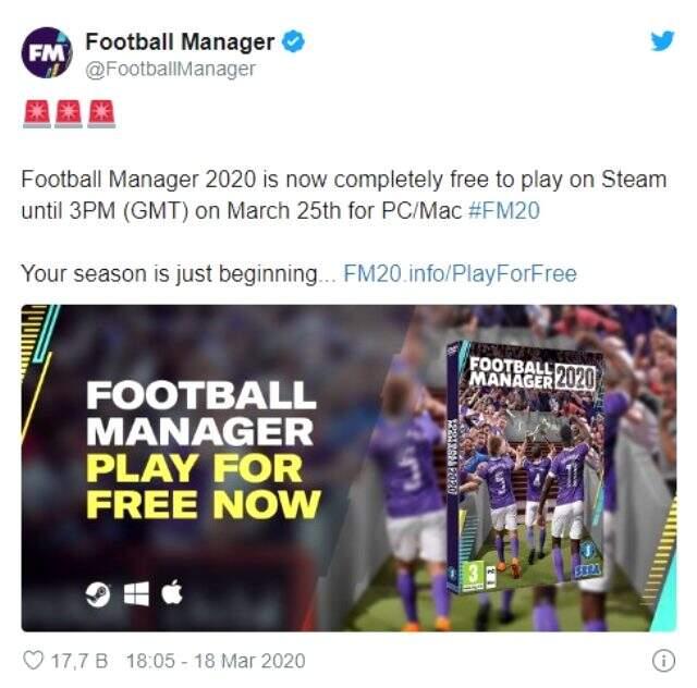 Football Manager 2020 ücretsiz! Football Manager 2020 ücretsiz nasıl indilirir, FM 2020 ücretsiz nasıl oynanır?