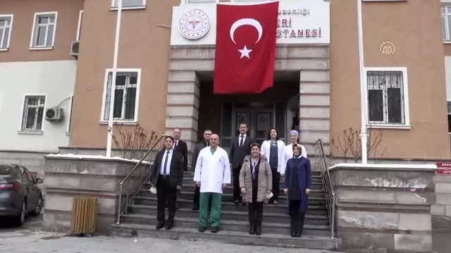 Hastanede steril maske üretiliyor