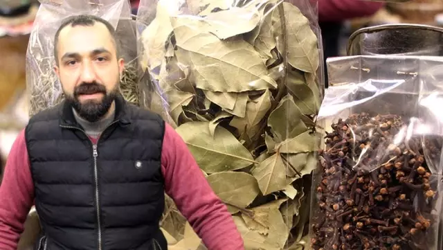 Hataylı aktar; defne yaprağı, biberiye ve karanfil ile koronavirüse karşı doğal dezenfektan üretti