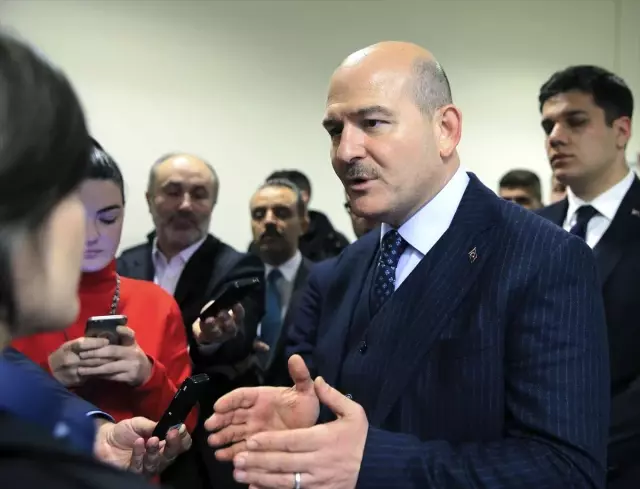 İçişleri Bakanı Soylu, Mecliste gazetecilerin sorularını yanıtladı Açıklaması İçişleri Bakanı Soylu, Mecliste gazetecilerin sorularını yanıtladı Açıklaması