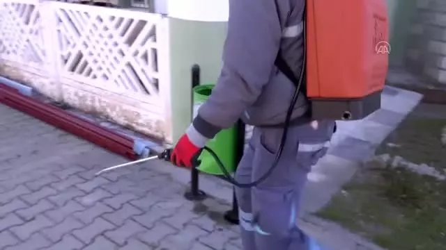 Seydikemer'de koronavirüs önlemleri sürüyor Seydikemer'de koronavirüs önlemleri sürüyor