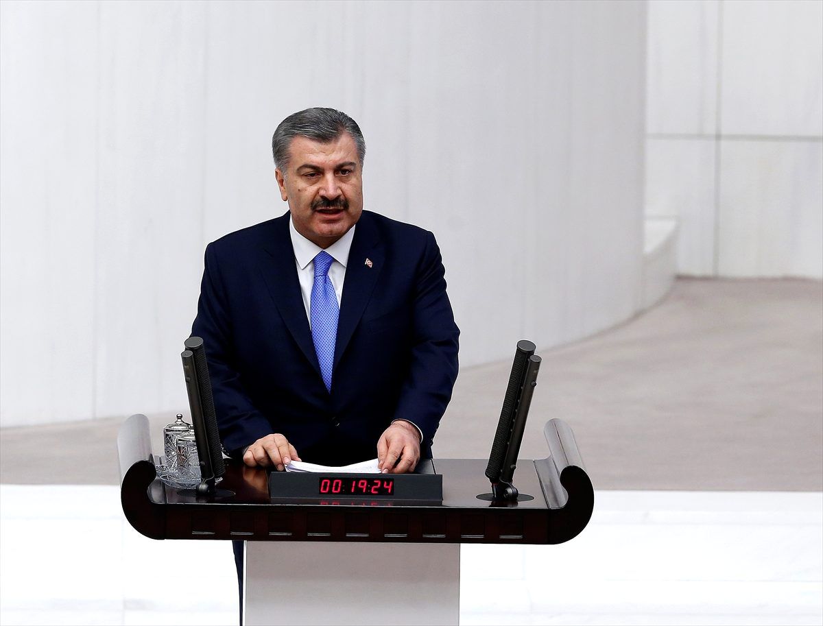 Son Dakika: Sağlık Bakanı, Meclis'te koronavirüsle ilgili konuştu: Bulaştırıcılık süresi bilinmemektedir