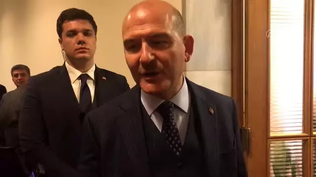 Soylu: '(Sosyal medya paylaşımları) Arkadaşlarımızın tespitleri var. Kimsenin gözünün yaşına... Soylu: '(Sosyal medya paylaşımları) Arkadaşlarımızın tespitleri var. Kimsenin gözünün yaşına...