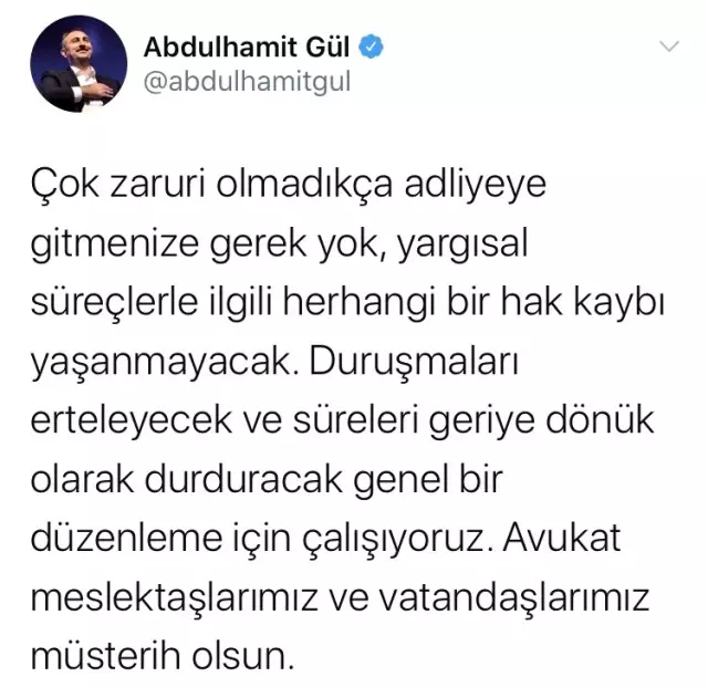 Bakan Gül: Bakan Gül: