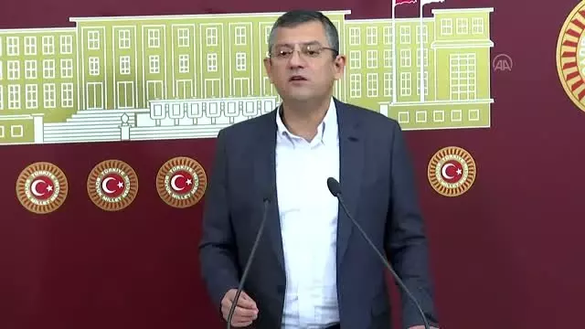 CHP Grup Başkanvekili Özel, gündemi değerlendirdi CHP Grup Başkanvekili Özel, gündemi değerlendirdi