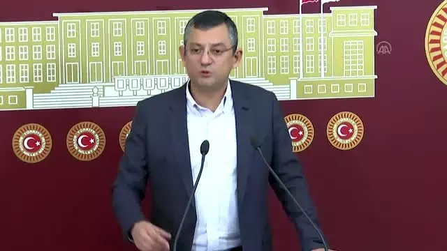 CHP Grup Başkanvekili Özel, gündemi değerlendirdi CHP Grup Başkanvekili Özel, gündemi değerlendirdi