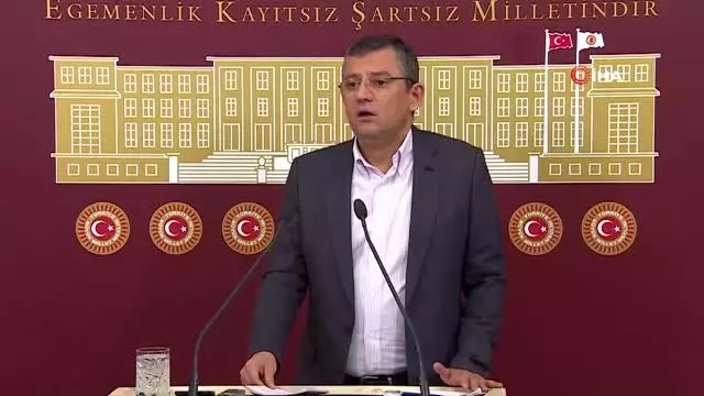 CHP Grup Başkanvekili Özgür Özel: '(infaz kanun teklifi) Uzun süredir yaptığımız çağrının karşılık...