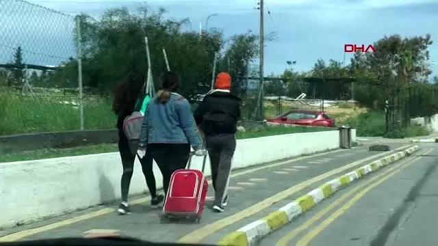 KKTC'deki limanlarda 'koronavirüs' yığılması KKTC'deki limanlarda 'koronavirüs' yığılması