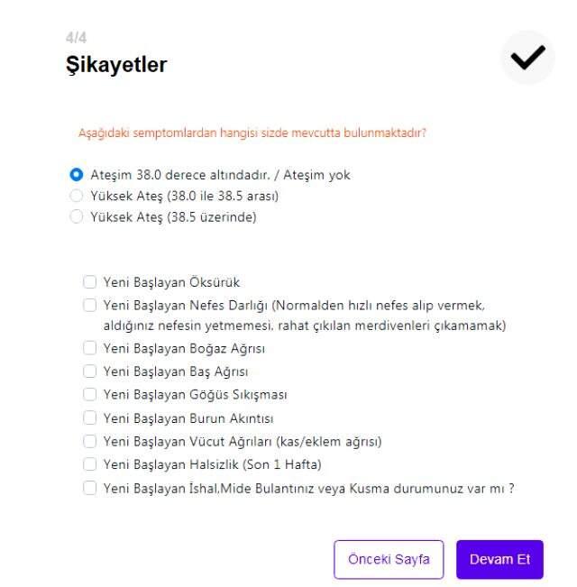 Online koronavirüs testi nasıl yapılır? İnternet üzerinden koronavirüs testi nasıl yapılır? Online koronavirüs uygulaması nedir?