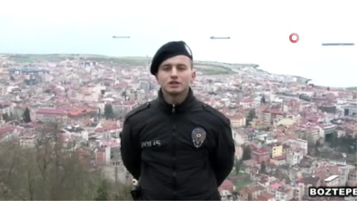 Trabzon Emniyeti'nden 'EvdeHayatVar' paylaşımı