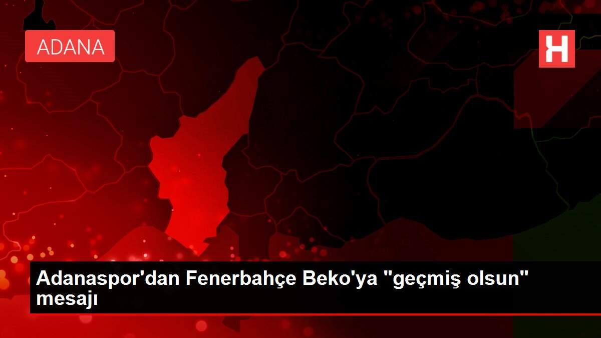 Adanaspor'dan Fenerbahçe Beko'ya Adanaspor'dan Fenerbahçe Beko'ya