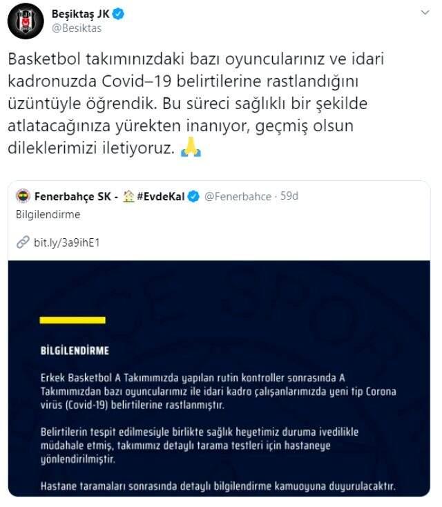 Koronavirüs açıklaması sonrası Barcelona'dan F.Bahçe'ye destek mesajı