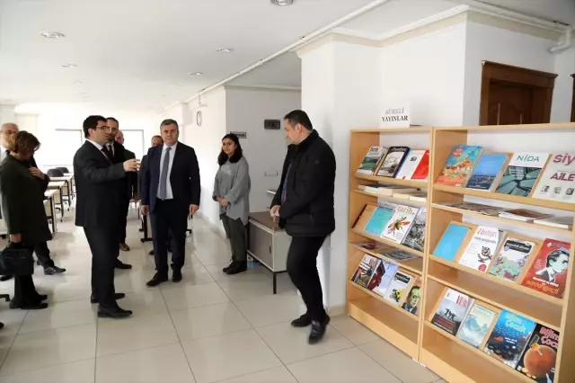 Kütüphaneler ve Yayınlar Genel Müdürü Turşucu'dan Başkan Demirbaş'a ziyaret