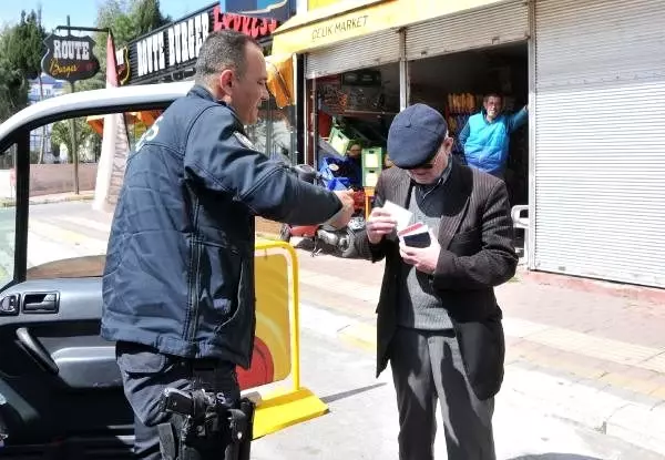 Antalya'da 65 yaş üstü denetimleri