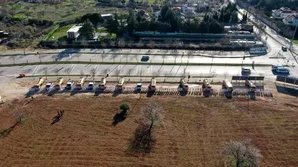 Gaziantep'te, 240 görevliyle dezenfekte çalışması Gaziantep'te, 240 görevliyle dezenfekte çalışması