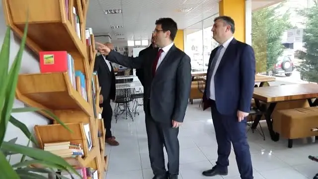 Kütüphaneler ve Yayınlar Genel Müdürü Turşucu'dan Başkan Demirbaş'a ziyaret