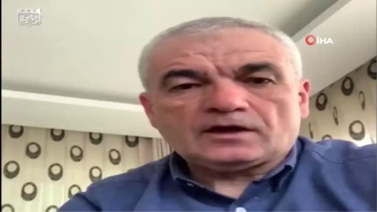Rıza Çalımbay ve futbolculardan 'evde kal' çağrısı