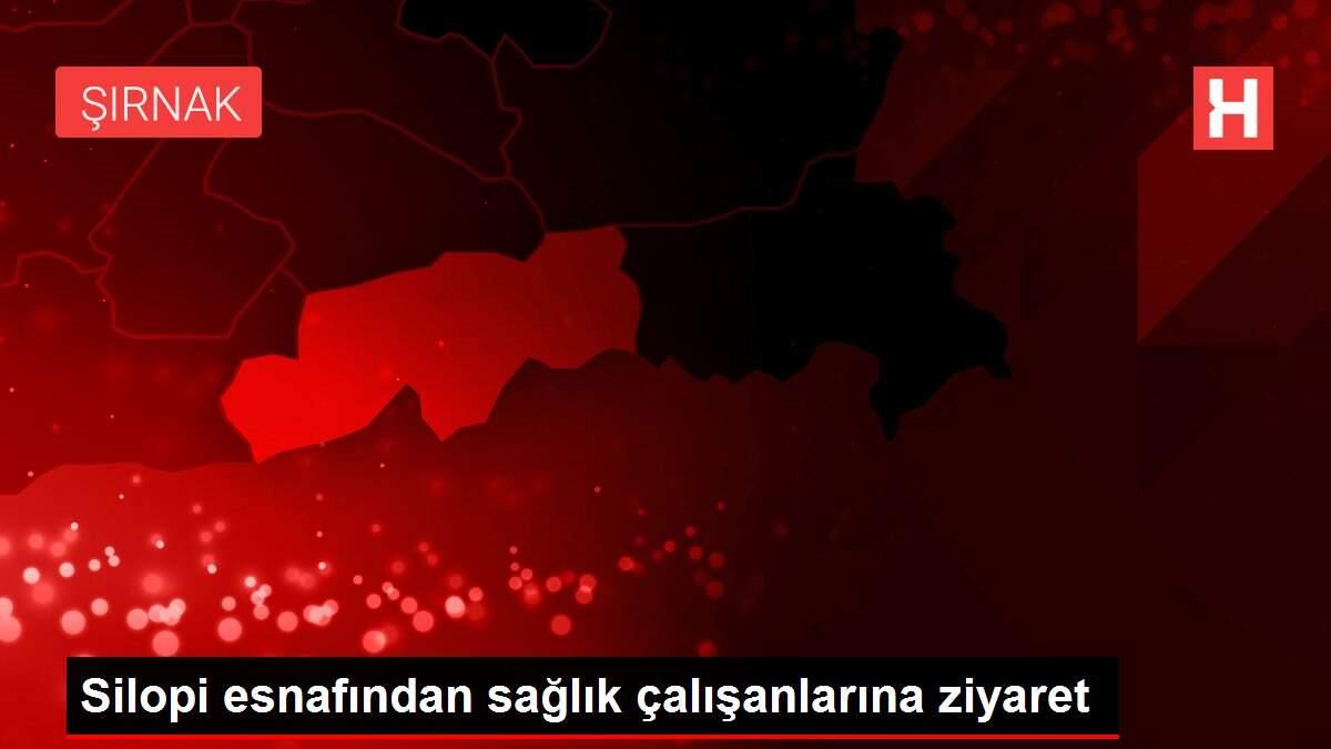 Silopi esnafından sağlık çalışanlarına ziyaret