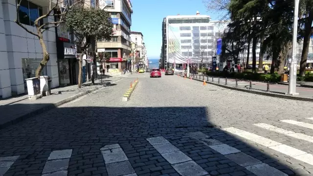 Trabzonlular Korona virüs önlemlerini dikkate aldı, sokağa çıkmadı Trabzonlular Korona virüs önlemlerini dikkate aldı, sokağa çıkmadı