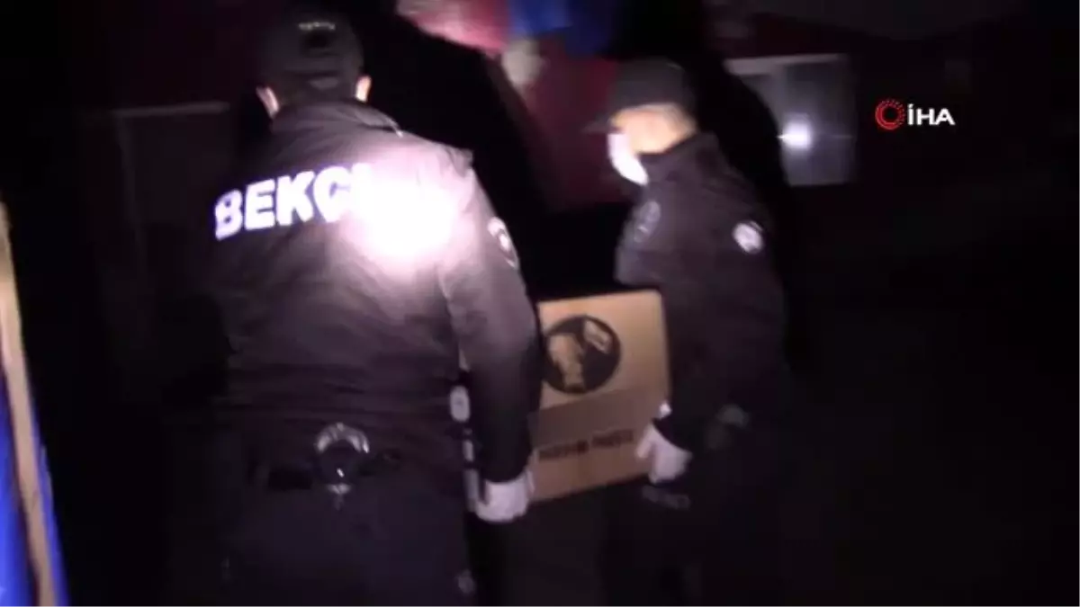 Ağrı’da yaşlı kadının imdadına Gece Kartalları yetişti