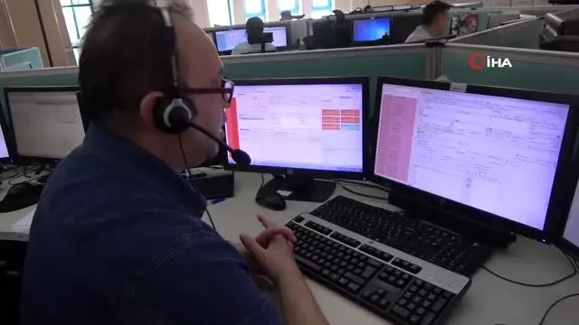 Antalya 112 Acil Çağrı Merkezinde 65 yaş ve üzeri trafiği Antalya 112 Acil Çağrı Merkezinde 65 yaş ve üzeri trafiği