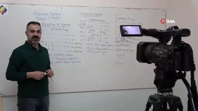 Ardahan'da özel dershaneler uzaktan eğitime başladı Ardahan'da özel dershaneler uzaktan eğitime başladı