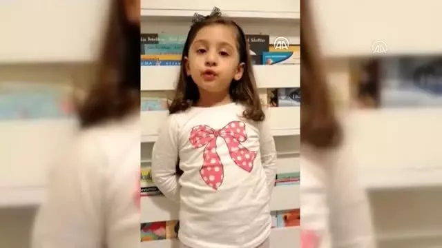Artvin'de okul öncesi öğrencilerinden 'Evde kal' çağrısı Artvin'de okul öncesi öğrencilerinden 'Evde kal' çağrısı