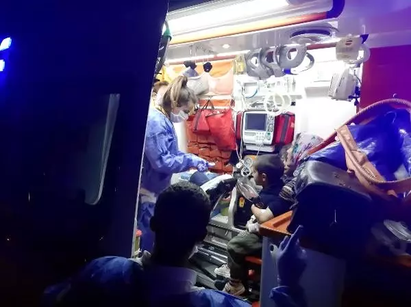 Fethiye'de köpeğe çarpan otomobil takla attı: 6 yaralı