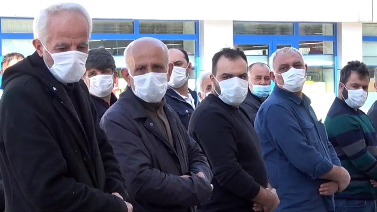 Gazi cenazesinde maske hassasiyeti