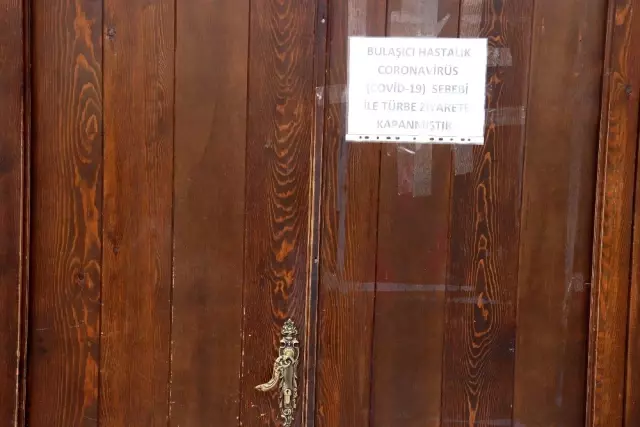Korona virüs nedeniyle kapatılan Ahmed-i Hani Türbesi sessizliğe büründü Korona virüs nedeniyle kapatılan Ahmed-i Hani Türbesi sessizliğe büründü