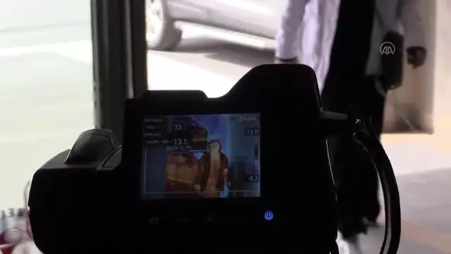 Kovid-19'a karşı termal kameralı önlem Kovid-19'a karşı termal kameralı önlem