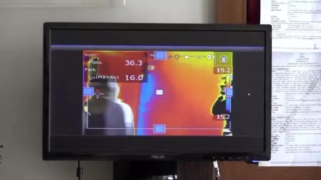 Kovid-19'a karşı termal kameralı önlem Kovid-19'a karşı termal kameralı önlem